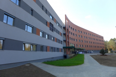 Uherské Hradiště hospital - Central buildings