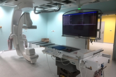 University Hospital Brno - Construction adjustment of building X for new angiograph