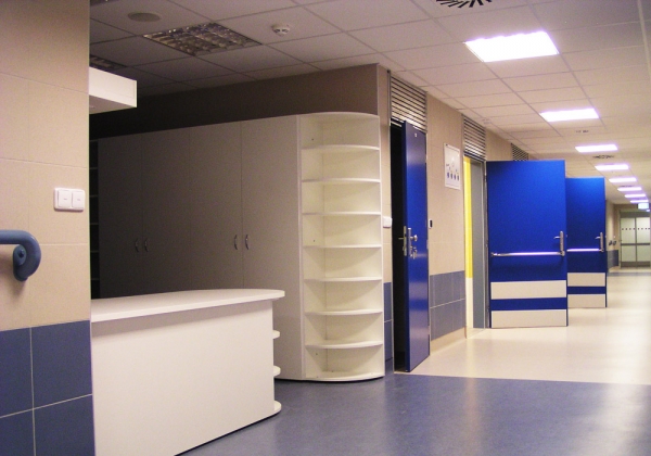 University Hospital Brno – Traumatology bed unit