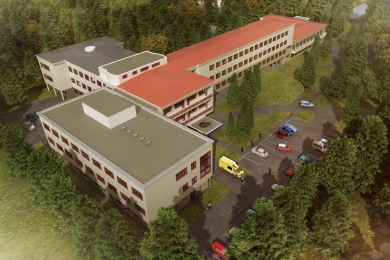 Nemocnice Kyjov - Demolice a výstavba severního křídla chirurgického pavilonu